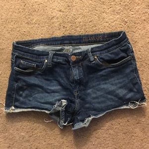 Jean shorts